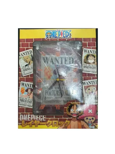 One Piece Relogío De Parede Original Bandai Portgas D. Ace