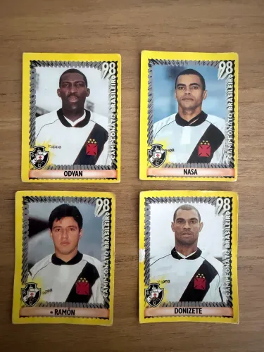 Figurinhas Vasco campeonato brasileiro 1998