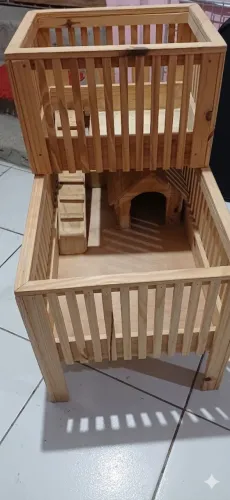 Viveiro, casinha de porquinho da Índia