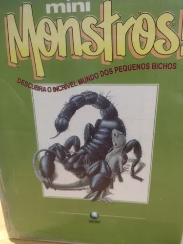 Mini monstros coleção de revistas
