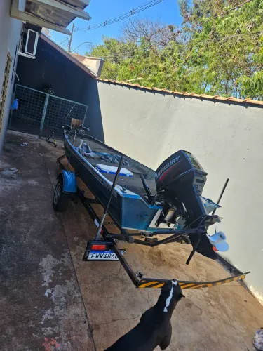 Barco pesca completo