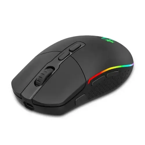 Mouse Gamer Sem Fio Redragon Invader Pro, RGB, 10000 DPI, 8 Botões, Wireless, Preto - M719