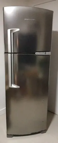 Geladeira Brastemp 352 litros inox 220v