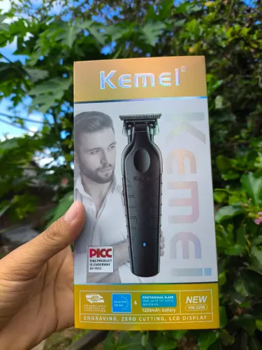 Máquina de corte e acabamento profissional kemei
