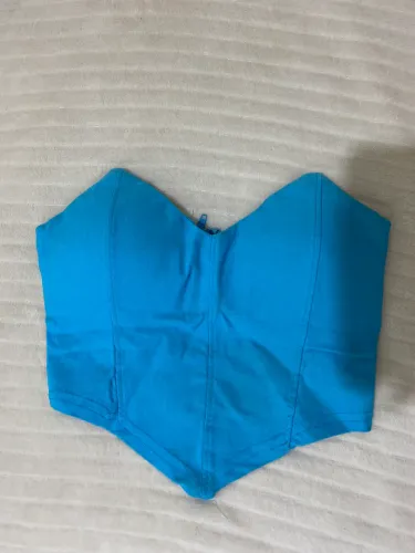 corset azul (tamanho P)