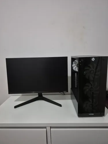 PC Ryzen 5 5600G 16GB + SSD 500GB + Monitor Samsung 24