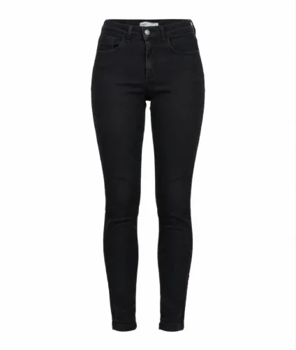 Calça jeans preta - Tamanho 38 