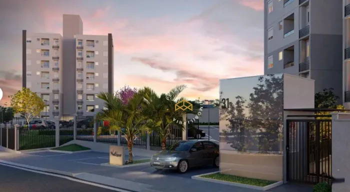 Apartamento no Residencial Mount Vernon com 2 dormitórios à venda, 46 m² - Jardim Eulina -