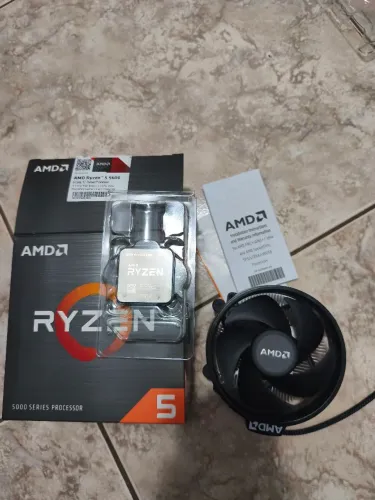 AMD Ryzen 5 5600 4.4ghz com cooler e caixa