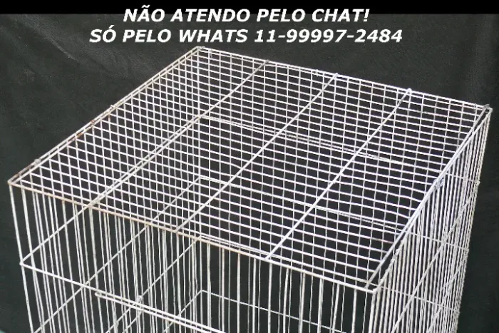 Gaiola grande 1,20m x 60cm