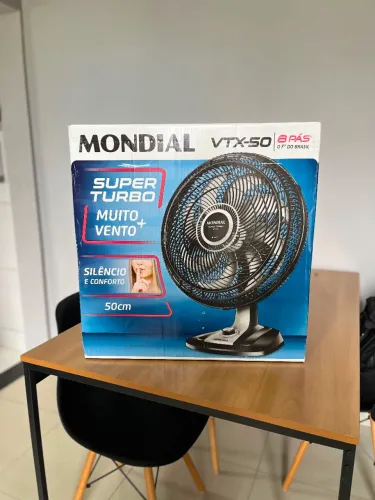 Ventilador Mondial 50CM Super turbo 8 pás