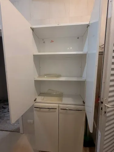 Armário cozinha aço duplo 