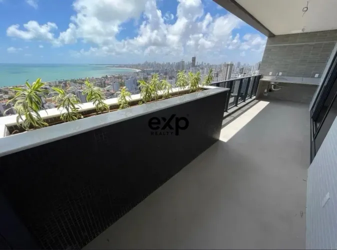 LOCAÇÃO | APARTAMENTO NO JARDIM OCEANIA | 130m² | 3 QUARTOS | 2 SUÍTES | ANDAR ALTO | VIST