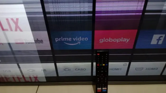 Smart TV 50? Philco 4K LED Dolby Áudio PTV50G70SBLSG - FUNCIONA "Com defeito na imagem"