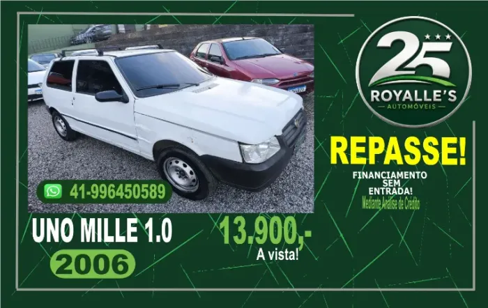 Fiat Uno Mille 1.0 Fire/ F.flex/ Economy 2P 2006