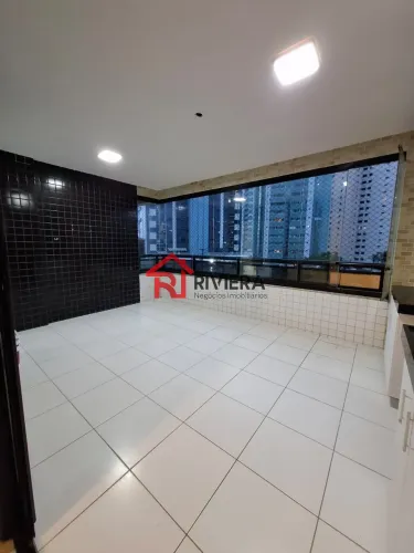 Aluguel de Luxuoso Apartamento de 3 Quartos na Ponta do Farol, São Luís-MA - 142m² - 3 Suí