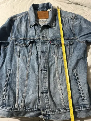 Levis Jaqueta Jeans Premium Relaxed - Azul