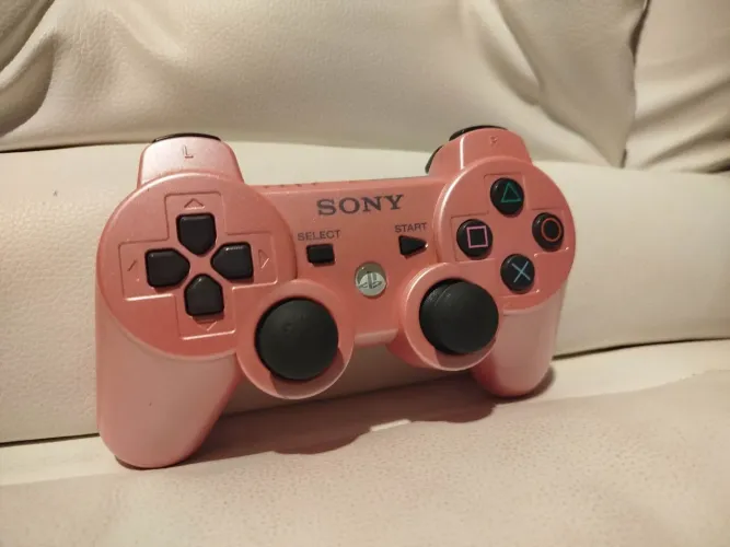 Controle ps3 rosa original