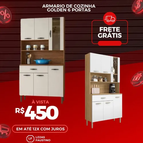 Armário de cozinha a pronta entrega 