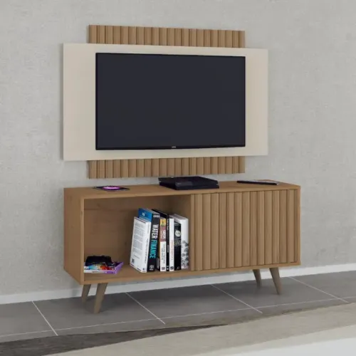 Rack com Painel Malaga para TV até 50
