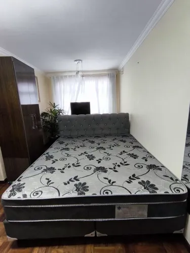 Cama King Ortopédico e Magnético + Cabeceira