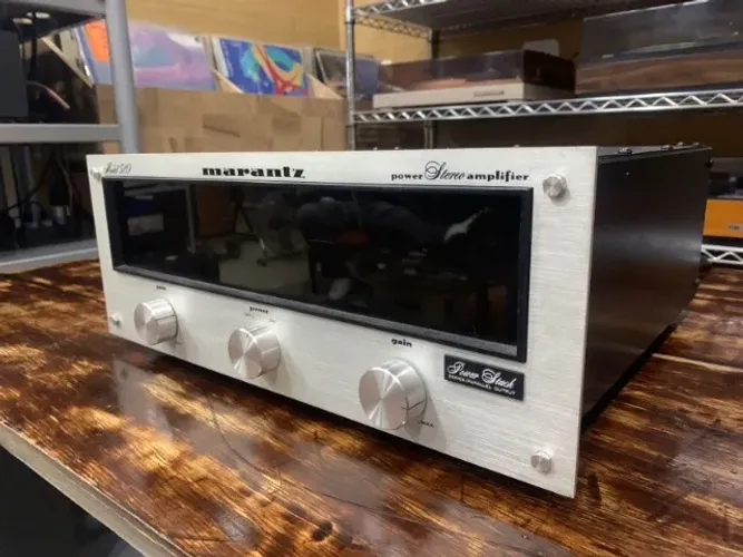 Amplificador Power Marantz - Modelo 510 - Vintage Vitrola Toca Disco Tape Deck Jbl
