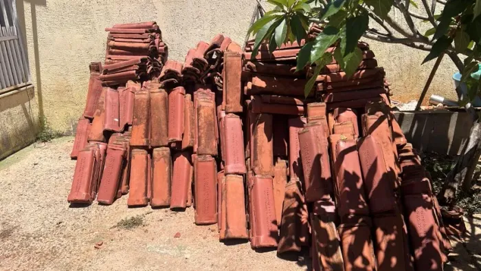 Telha de cerâmica colonial  - 50 m quadrados