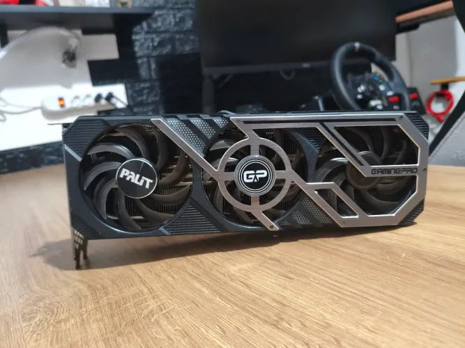 Placa de vídeo RTX 3070 Ti Palit GamingPro 