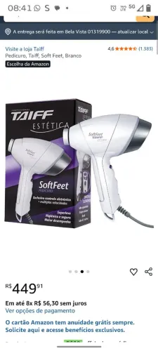 Pedicuro Soft Taiff