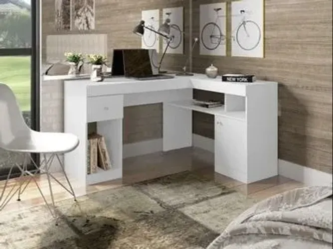 Mesa Escrivaninha em L - Oferta!
