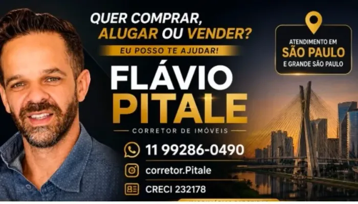 CORRETOR DE IMÓVEIS EM SÃO PAULO / VENDA E LOCAÇÃO