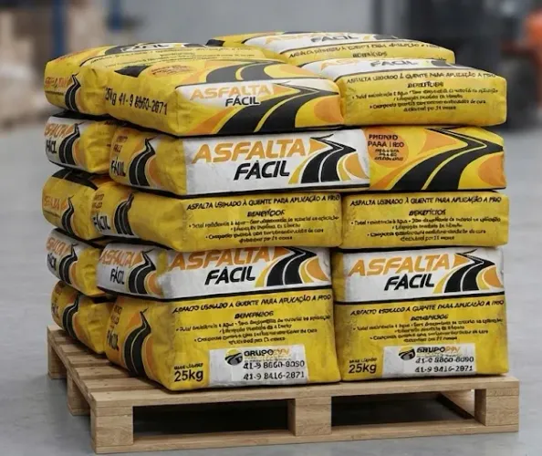Asfalta Fácil 25kg (Tapa-Buraco Pronto) | Itajaí e Litoral Catarinense