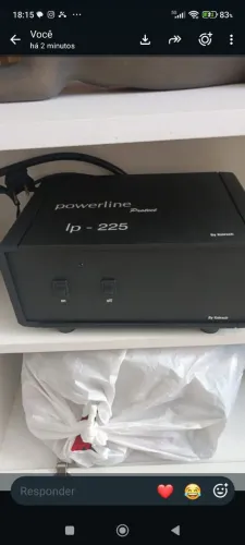 Vendo condicionador de energia (home theater)