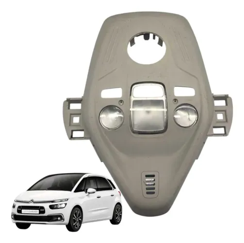 Moldura Luz Interior Citroen C4 Picasso 2016 2017 2018 2019  Bege.Original
