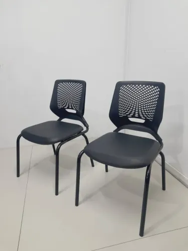 Cadeira fixa de escritório várias unidades