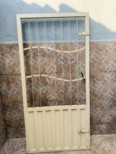 PORTÃO SOCIAL DE FERRO GALVANIZADO