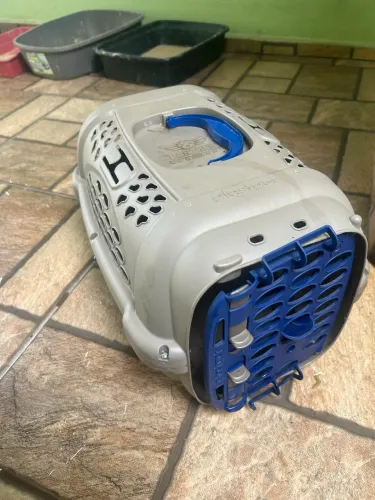 Caixa de transporte para gato