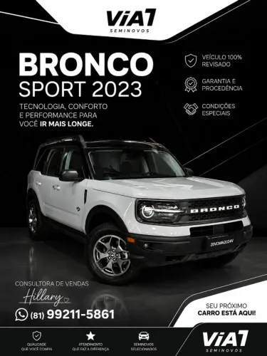 Ford Bronco Sport Wildtrak 2.0 TB 16V AWD AUT 2023