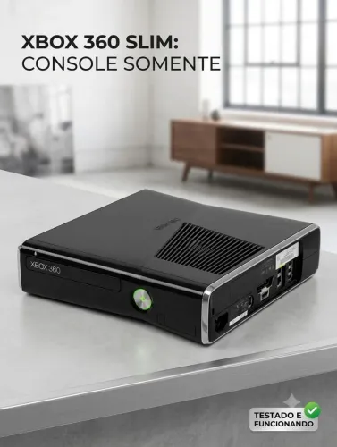 Xbox 360 Slim Funcionando Perfeitamente - Somente Console