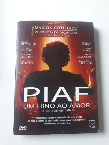 Dvd PIAF Um hino ao amor
