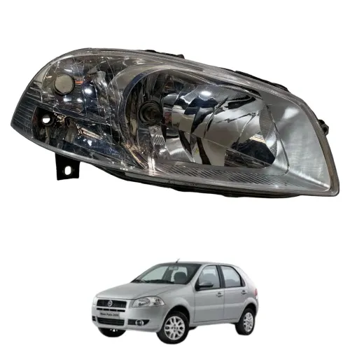 Farol Direito Foco Simples Fiat Palio 2008 2009 2010