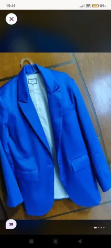 Blazer feminino de alfaiataria So Cute tamanho 38