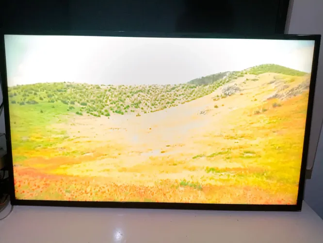 Tv 55 polegadas Samsung 4k Smart internet e controle