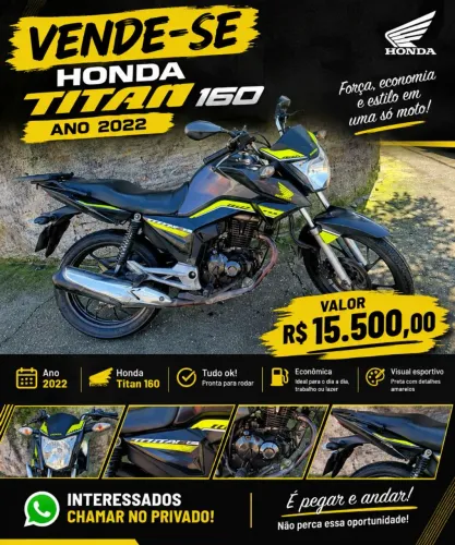 Titan 160 em dia