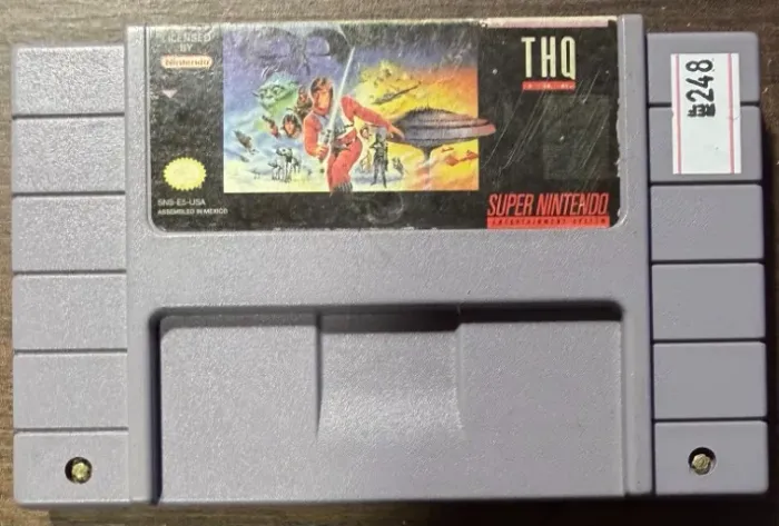 Super Empire Strikes Back Original SNES Super Nintendo 248