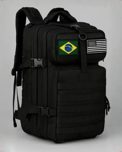 Mochila Militar Tática Impermeável 50 Litros Grande Reforçada