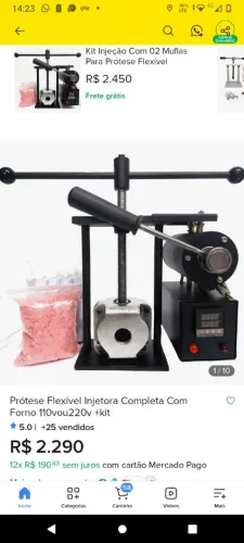 Máquina de prótese flex 