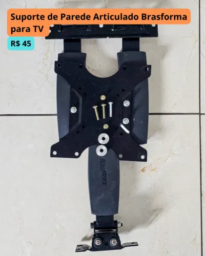 Suporte de Parede Articulado Brasforma para TV