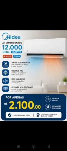 Ar Midea internet 12000
