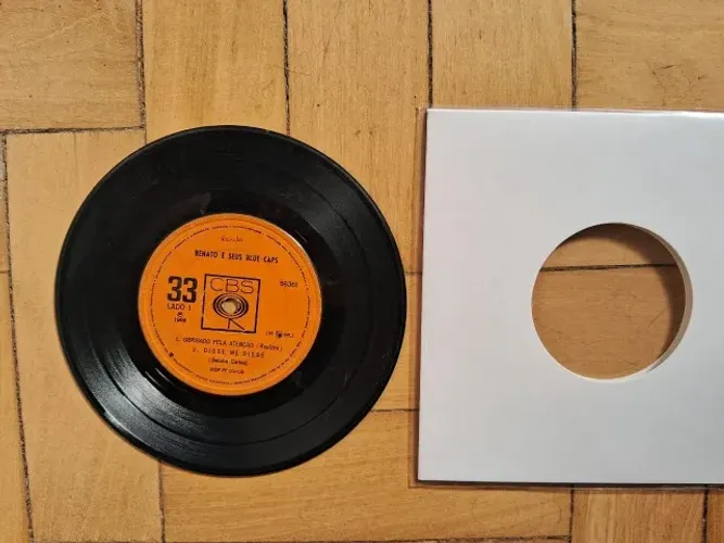 Vinil Compacto Renato E Seus Blue Caps - Cbs - Ano 1969 (Usado)Vinil Compacto Renato E Seu
